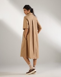 Front Layer Shirt Dress