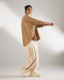 Back Pleat Easy-Fit Shirt
