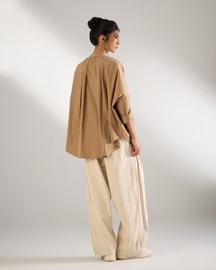 Back Pleat Easy-Fit Shirt