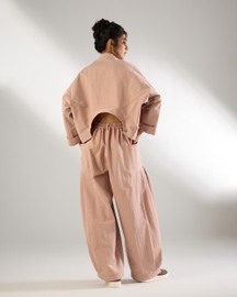 Metal Button Two-Way Shirt