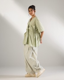 Pleated Panel Top