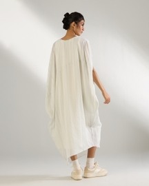 Rounded Drape Dress