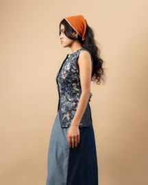 Ida Upcycled Denim Waistcoat