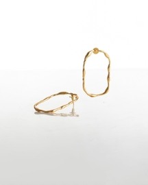 Dawn ovel earrings