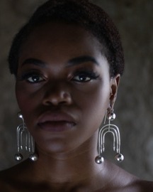 Deco Silver Ella Earring
