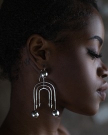 Deco Silver Ella Earring