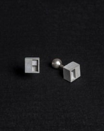 Elements- Micro Concrete Cufflinks #1