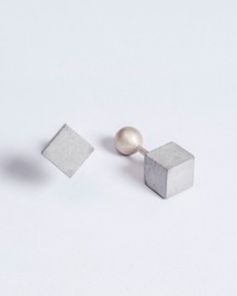 Elements- Micro Concrete Cufflinks #2