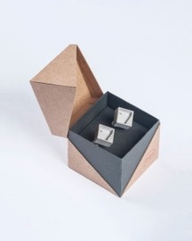 Elements- Micro Concrete Cufflinks #3