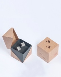 Elements- Micro Concrete Cufflinks #4