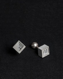 Elements- Micro Concrete Cufflinks #4