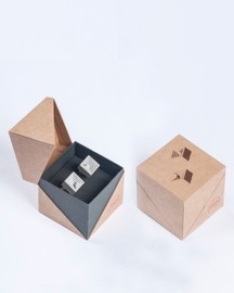 Elements- Micro Concrete Cufflinks #6