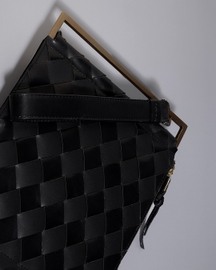 Weave Pouchette - Black