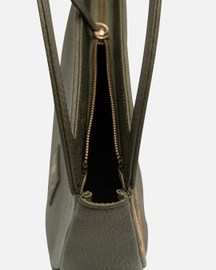 Maeve Crescent Clutch In Olive