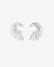 Marina Hoops In Ivory