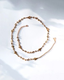 The Heart and Pebble Chain