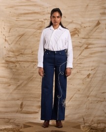 Malar Hand Embroidered Bottoms