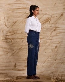 Malar Hand Embroidered Bottoms