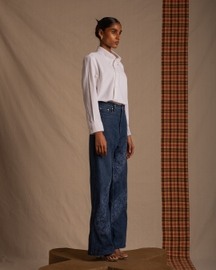 Running Shuttle Embroidered Bottoms