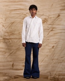 Evergreen Shirt Checks White