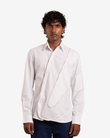 Evergreen Shirt Checks White