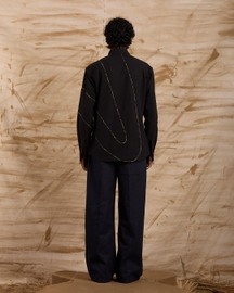 Evergreen Shirt Checks Black