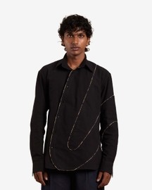 Evergreen Shirt Checks Black