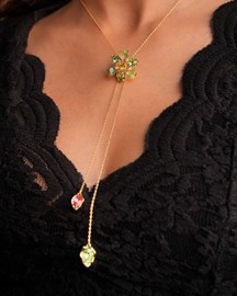 Flora Lariat Necklace