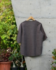 Grey Staple Linen T-shirt