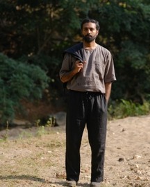 Grey Staple Linen T-shirt