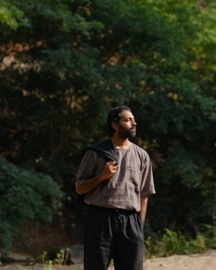 Grey Staple Linen T-shirt