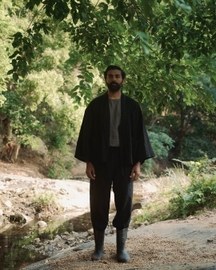 Japanese’s Samue Charcoal Linen Shirt