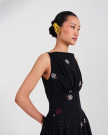 Leap Jamdani Panel Dress