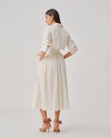 Ivory Atelier Trench Dress