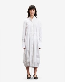 Gathered Shirt Dress