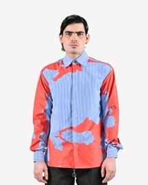 Huemn Flesh Shirt - Pinstriped