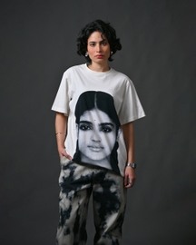 The Girl With The Braids T-Shirt - White