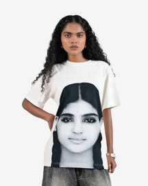 The Girl With The Braids T-Shirt - White
