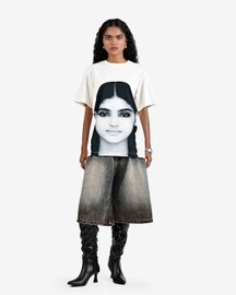 The Girl With The Braids T-Shirt - White