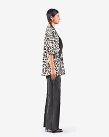 The Girl With The Braids T-Shirt - Leopard