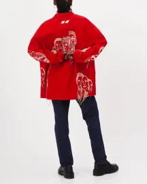 Handcrafted Diversity Stream Shirt (Red)