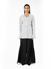 Three Way Pinstriped Shirt