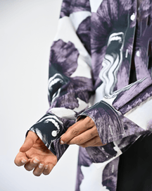 Three Way Tongue-printed Shirt