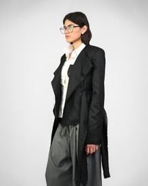 Cropped Deconstructed Blazer