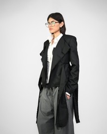 Cropped Deconstructed Blazer