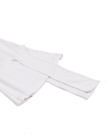 Tank Top With Layered Panels (White)