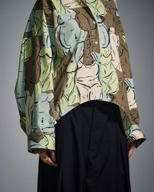 Figure Studies Shirt - Greige Green