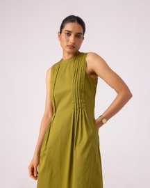 Indika Pleated Midi Dress
