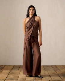 Taru Tie Up Pant Set