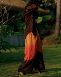 Arka Sunset Silk Set